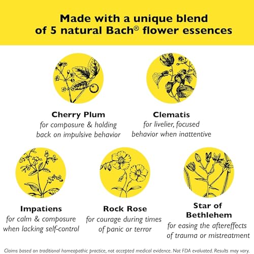 Bach RESCUE REMEDY PET Dropper 10mL, Natural Stress Relief, Calming for Dogs, Cats, & Other Pets, Homeopathic Flower Essence, Thunder, Fireworks, Travel, Separation, Sedative-Free - Image 5