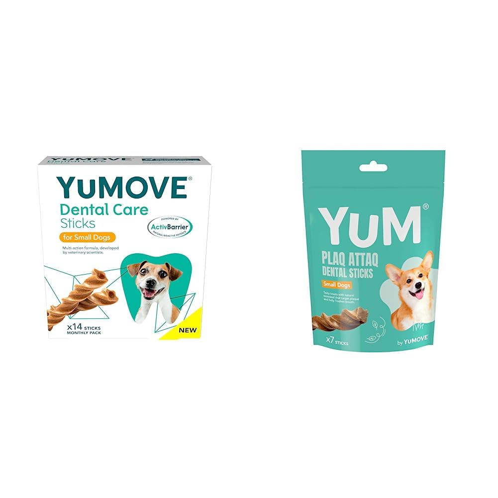 Lintbells YuMOVE Dental Care Dental Sticks for Small Dogs 14 Pack