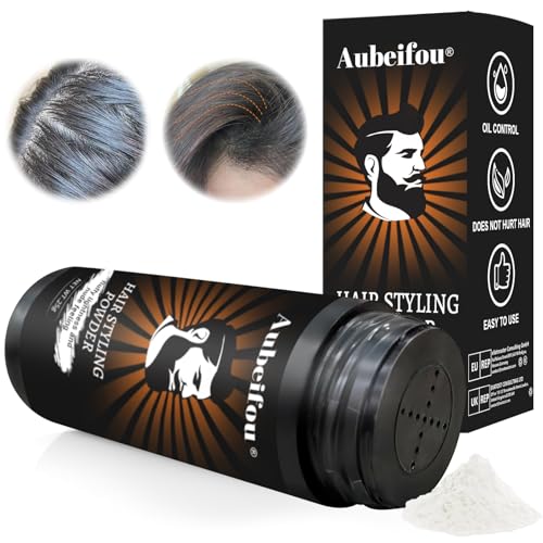 Polvos Texturizantes Pelo, Polvos Mate para Cabello, Polvo Styling Hombre, Efecto volumen natural sin grasa, Ideal para cabello fino/plano, Fácil aplicación y peinado, Blanco