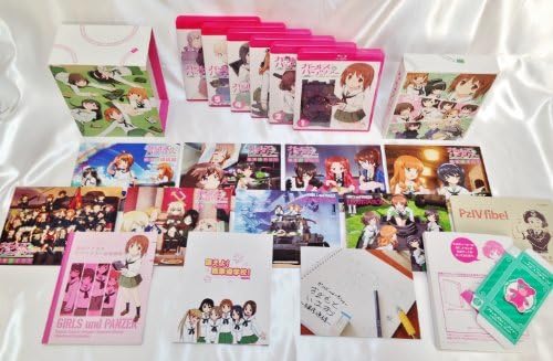Amazon.co.jp: 【 ガールズ&パンツァー (初回限定版) 全6巻セット Blu 