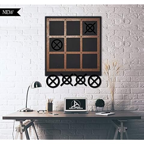 Tubibu Tic-Tac-Toe Magnet Board - Wall Game-Wall Decor Cover