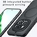 Kukoufey Compatible with Honor Magic 6 Pro Case Cover,Compatible with MagSafe,Compatible with Honor Magic6 Pro 5G BVL-AN16 BVL-N49 Built-in Magnetic Anti-Shock Cell Phone Case Black