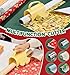 Wrapping Paper Cutter, Christmas Gift Wrapping Cutter with 3 Replaceable Blades | Paper Roll Cutter Tool for Holiday Wrapping and Crafting Projects (Yellow)