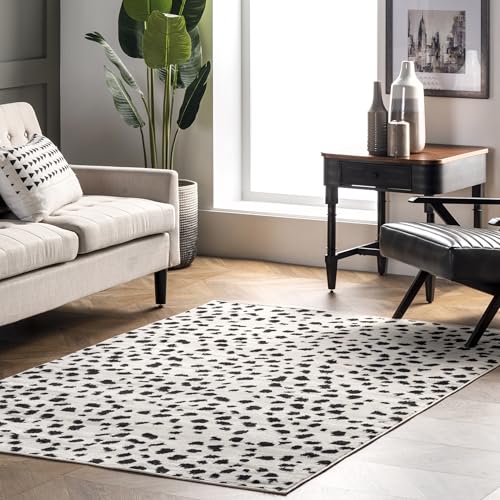 Tapete nuLOOM Brooks Beige/Ivory 91x152 cm Animal Print miniatura 1