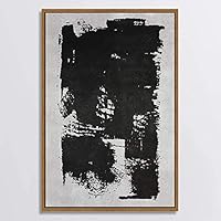 SIGNWIN Canvas Wall Art Black and White Flowers Canvas Prints Home Artwork Decoration for Living Room,Bedroom - 16