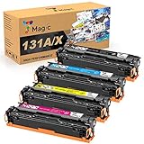 7Magic Compatible Toner Cartridge Replacement for HP 131X CF210X 131A CF210A HP Laserjet Pro 200 Col