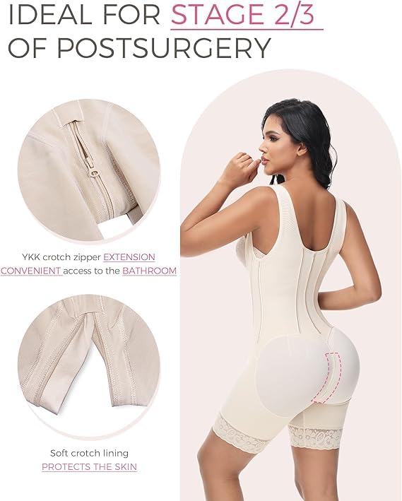 Image of M MYODRESS Fajas Colombianas Reductoras Y Moldeadoras Post Surgery Compression Shaping Girdles