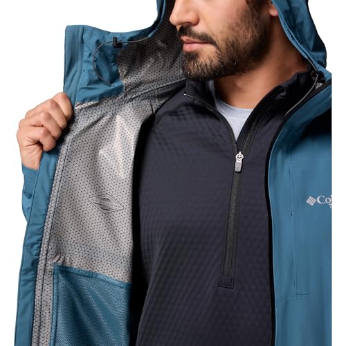 Columbia Mens Ampli-Dry II Shell, Everblue4