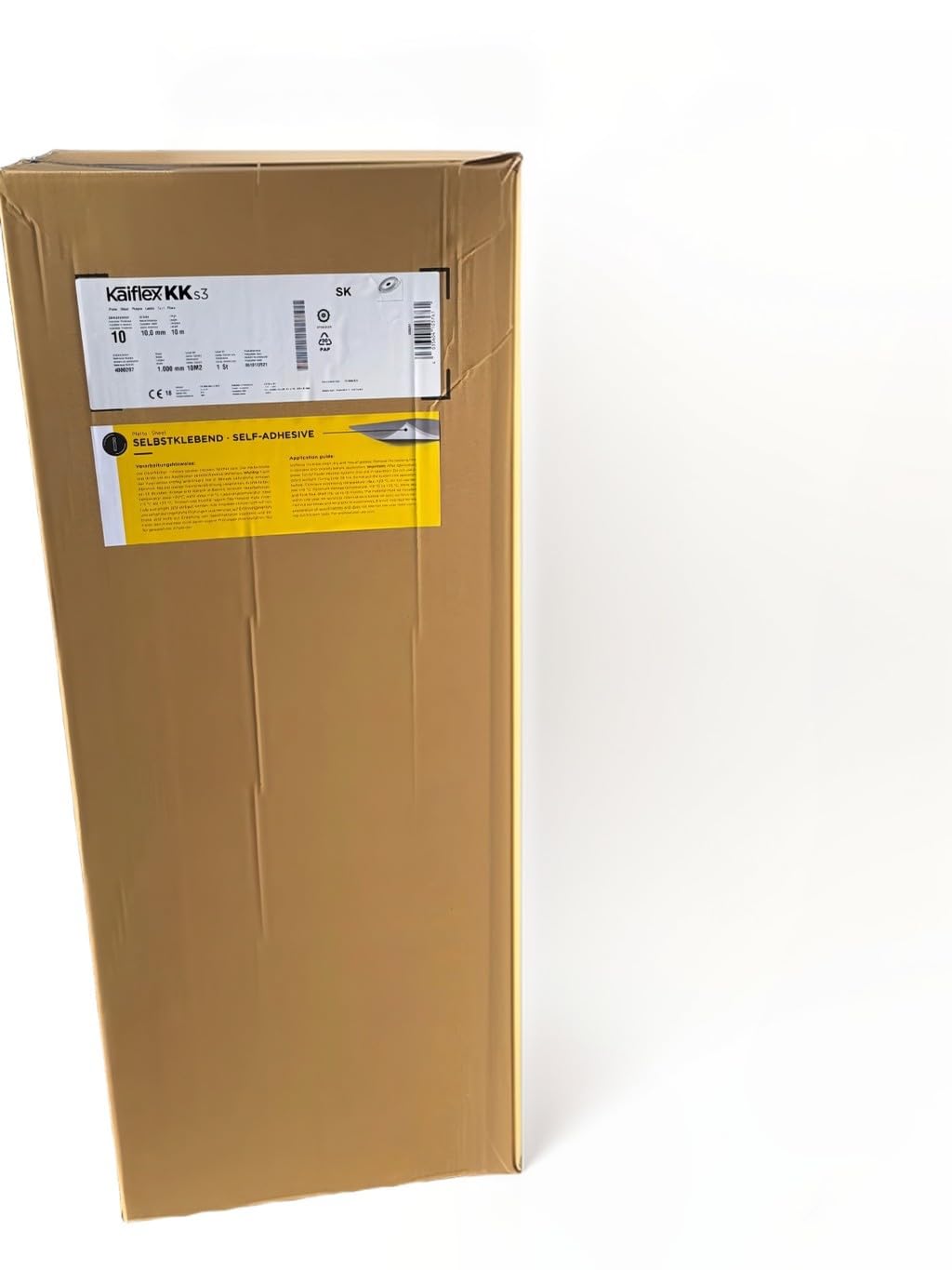 Kaiflex - isolant KK 10 mm/10m2 autocollant/carton pour volets roulants - camping-car