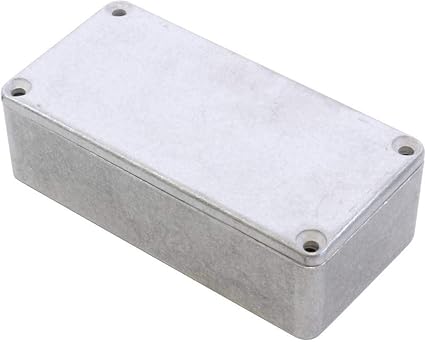 Hammond Electronics 1590G2 Universal Housing 100 x 50 x 31 Die-Cast Aluminium Natural Pack of 1, (L x B x H) 100 x 50 x 31 mm