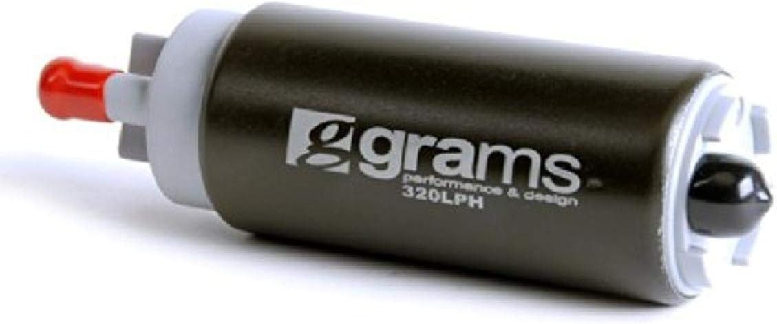 Grams Performance 320LPH In-Tank Fuel Pump G51-99-0320, Black