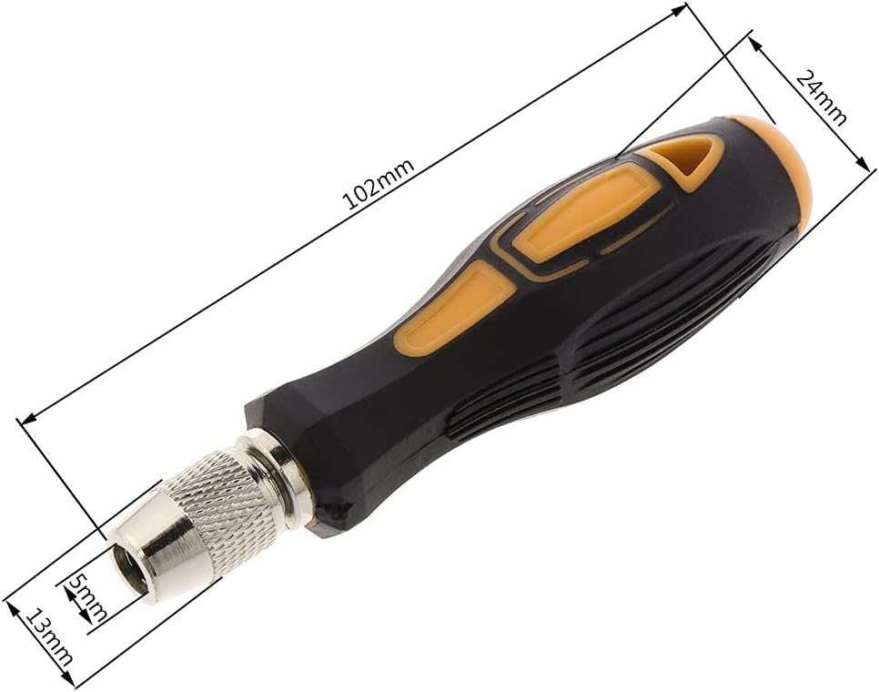 801 Screwdriver Bit Handle For 5MM Round Electric Screwdriver Bits Tool Driver And Drill Combo