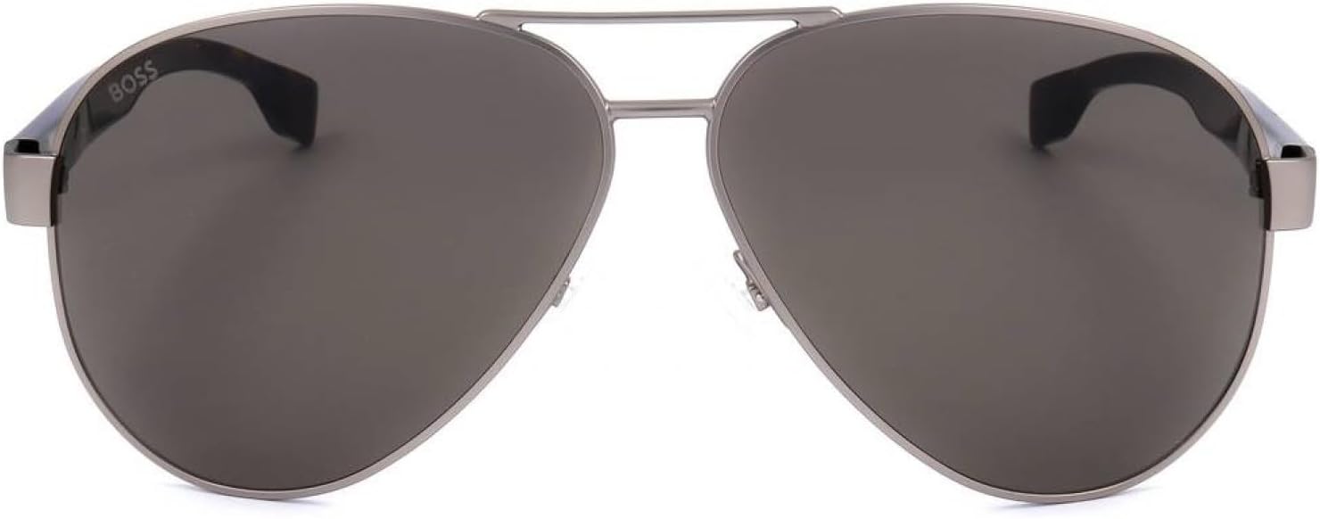 Hugo Boss BOSS 1560/O/S MATTE RUTHENIUM Size 63 Sunglasses Man