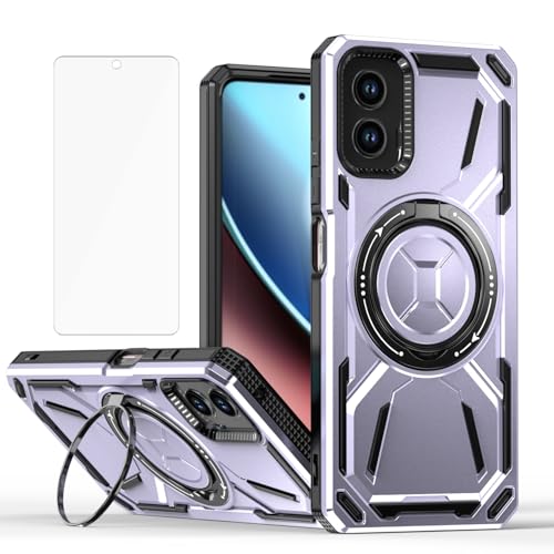 Coque Moto G 5G 2024 antichoc violette pour homme et femme