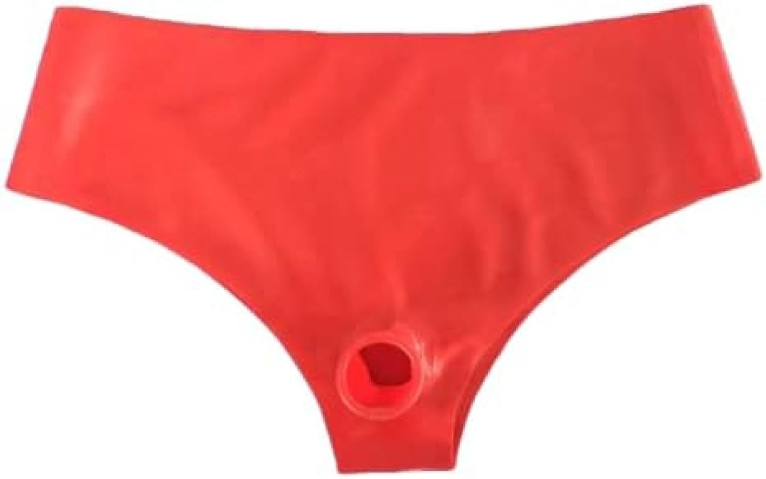 Latex Short Red Men's Tights Party,Custom Color,X-Small
