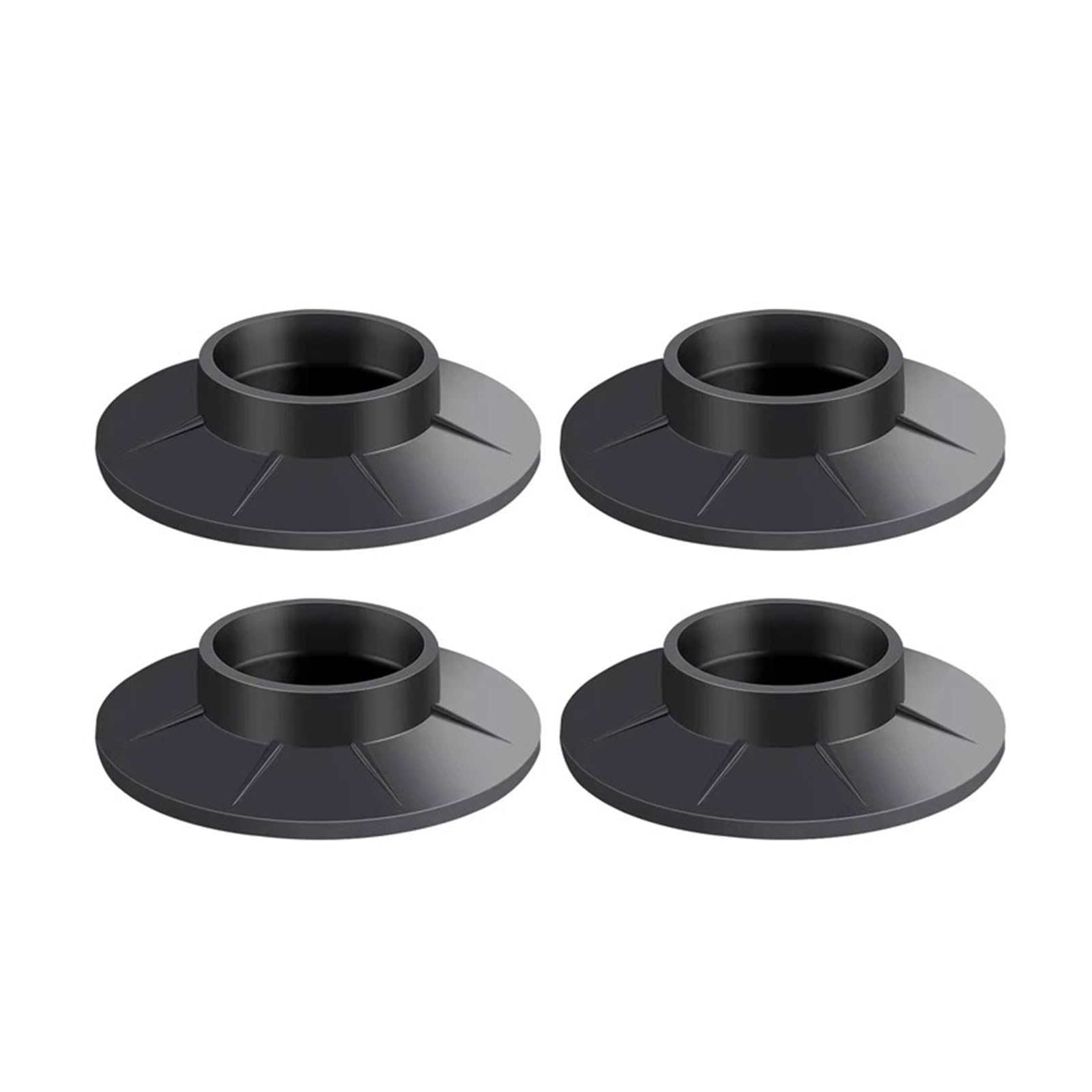 4 pezzi Cuscinetti antivibranti Lavatrice Piedini in gomma Gambe Tappetino Tappetino antivibrante Base gamba universale antirumore compatibile con mobili (Color : 4 pcs-02)