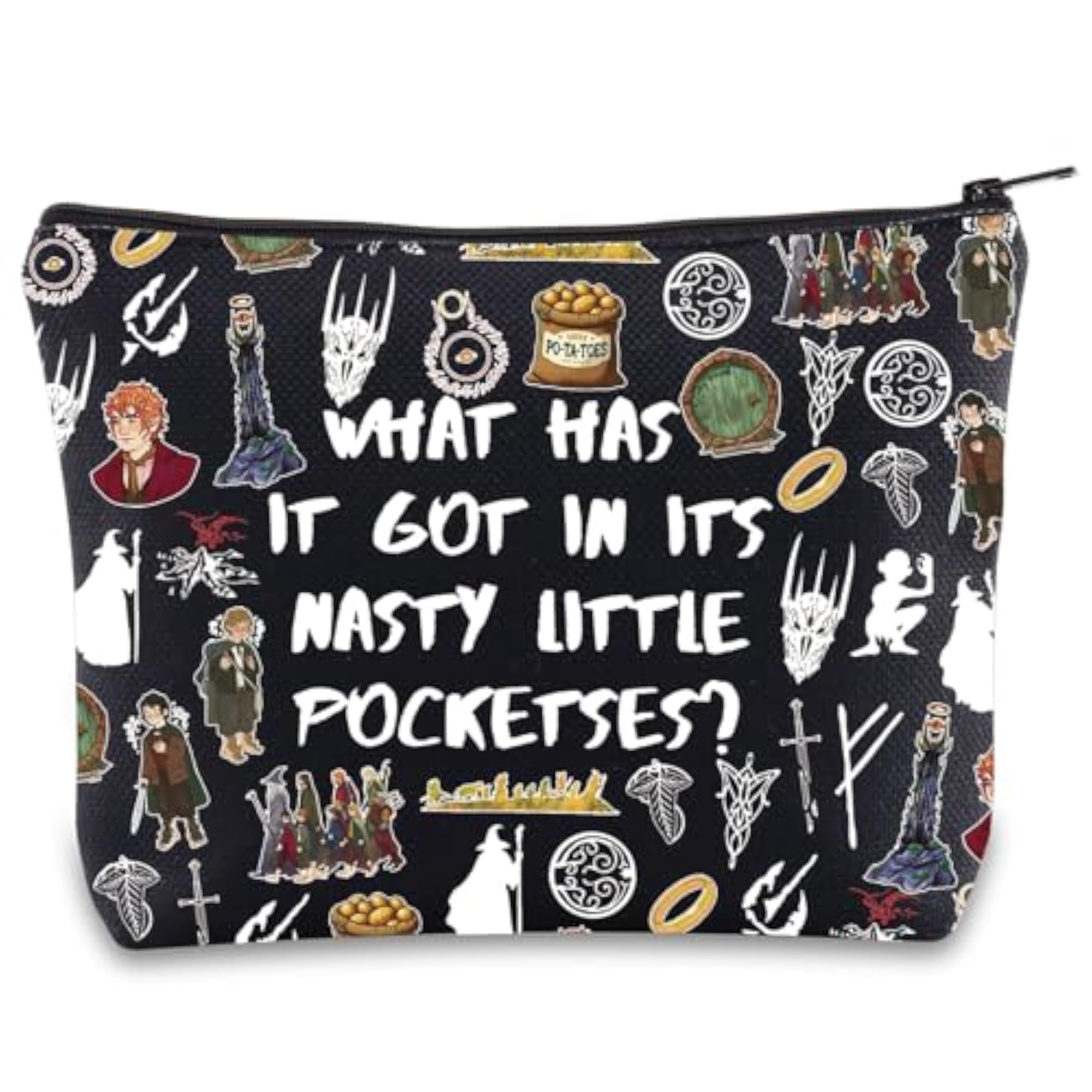 Lord Rings Makeup Bag, Middle Earth Gift