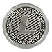 Produktbild Litecoin Münze aus Metal, mit Echtsilber beschichtet Sammelmünze mit Schutzhülle