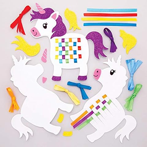 Baker Ross Unicorn Weaving Kits for Kids Cover