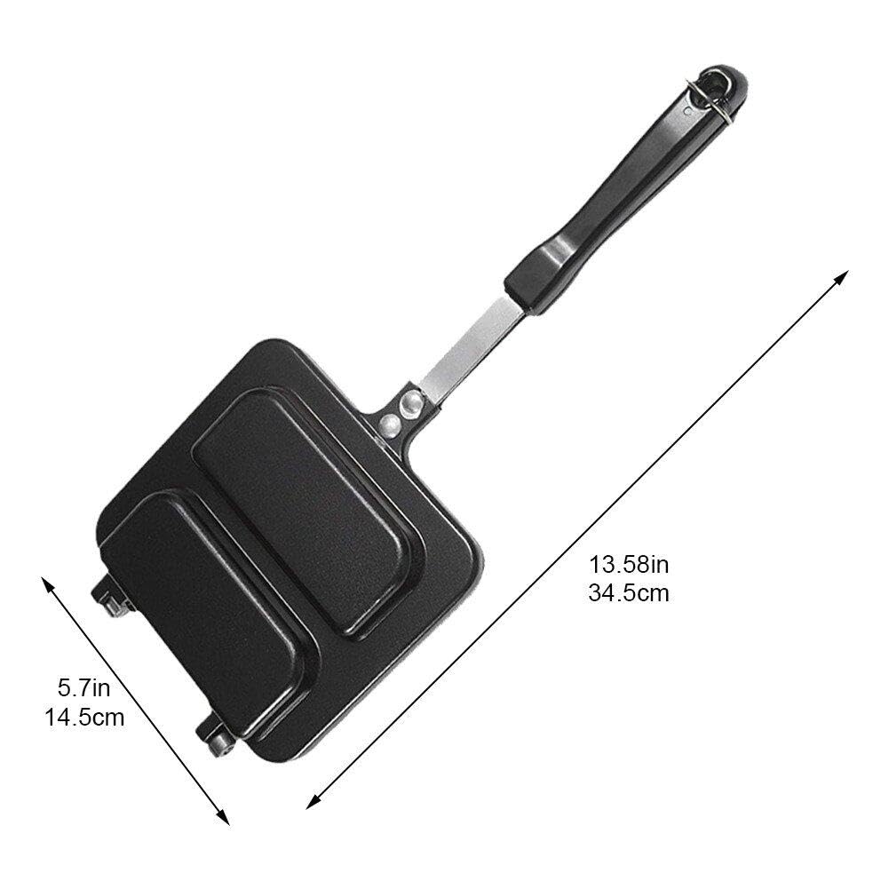 Macchina per Colazione Staccabile, Comoda Padella, Padelle a Doppia Faccia, Macchina Portatile per Colazione, Non per Cucina