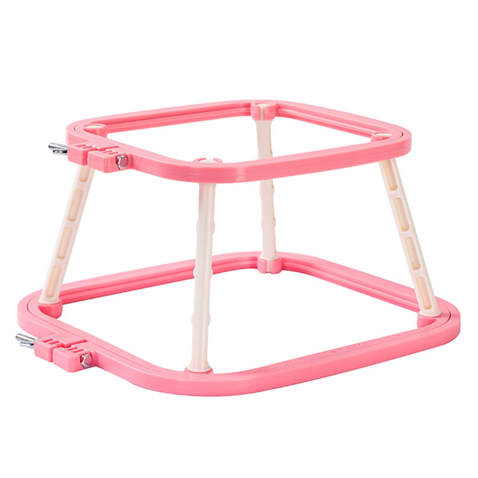 Buxuaaaa Embroidery Hoop Crosses Stitching Hoop Sewing Accessories Double Layer Embroidery Frame Adjustable Crosses Stitching Double Layer Frame