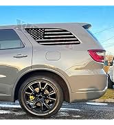Vinilo Superpuesto De Pista De Carreras Para Luz Trasera De Dodge Durango 2014-2021, Película Decorativa Negra