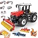 Produktbild BGOOD Technik Traktor Bausteine Bausatz, 4 in 1 Mould King 17020, 2716 Klemmbausteine Technik Ferngesteuert Traktor mit Motor und Fernbedienung Bauset Kompatibel mit Lego Technic