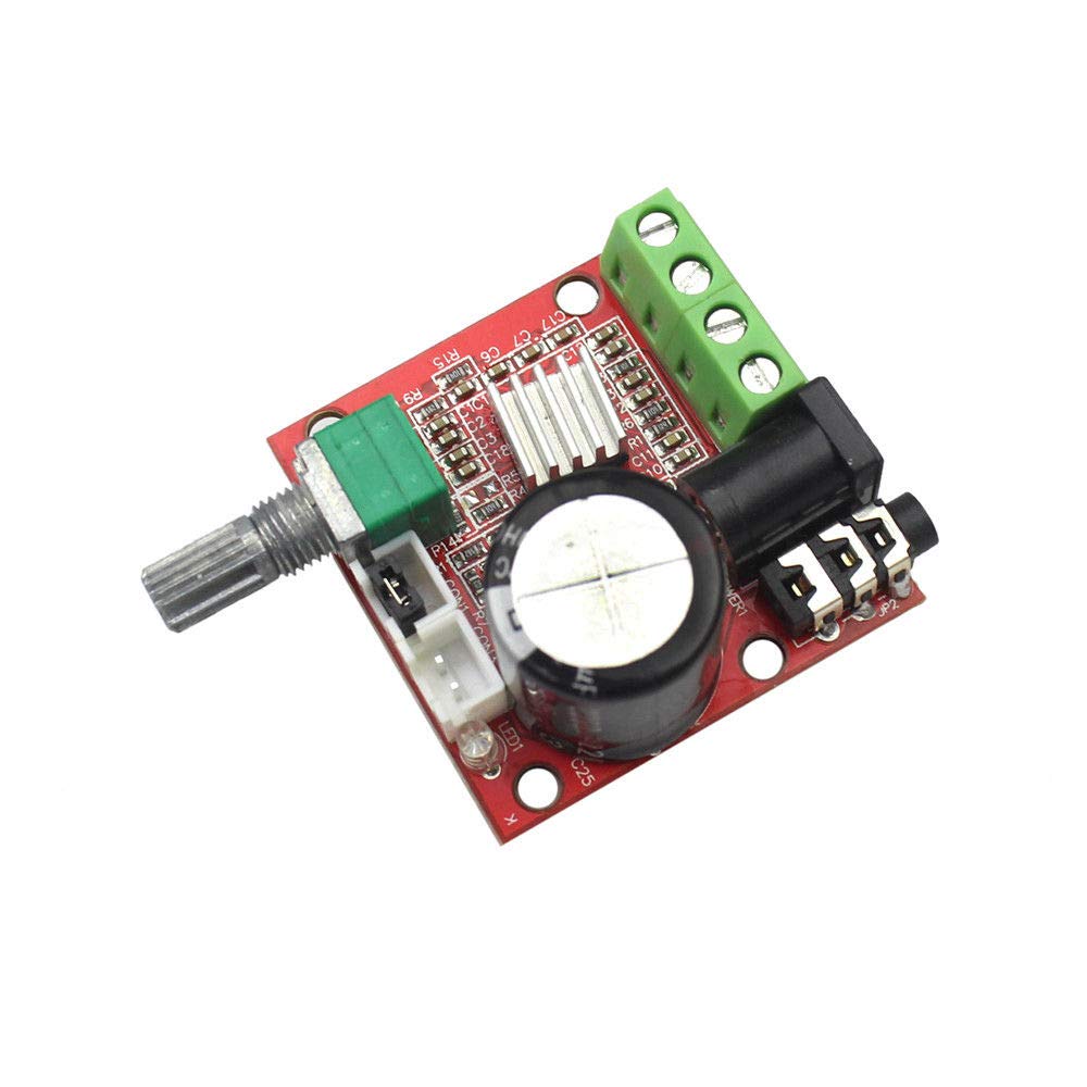 2 PZ PAM8610 12 V Mini Hi-Fi Amplificatore audio stereo 2X10 W Doppio canale Classe D