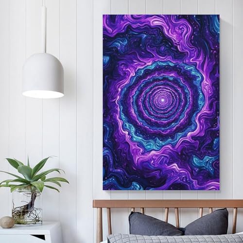 Peintures sur toile vortex haute définition - Affiche premium 50x75cm