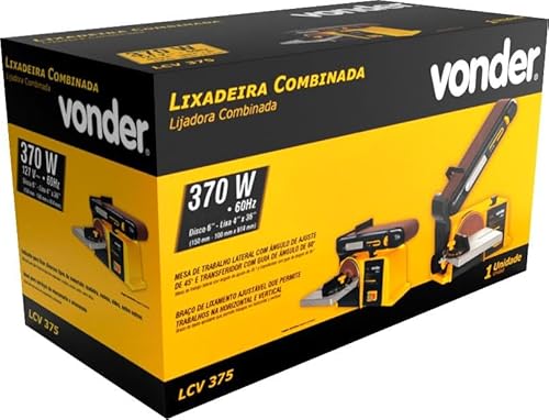Lixadeira combinada LCV375 220V VONDER