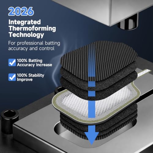 Image of XSPAK PRO Series Thermoformed T700SC Tournament Carbon Fiber Pickleball Paddle, USAPA Certified Honeycomb Core with Comfort Cushion Grip, Dominant Power & Larger Sweet Spot