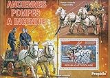 briefmarke togo 5 pfennig Block551 (kompl.Ausg.) Prophila Collection Togo Block551 (kompl.Ausg.) 2010 Feuerspritzen (Briefmarken für Sammler) Feuerwehr / Polizei