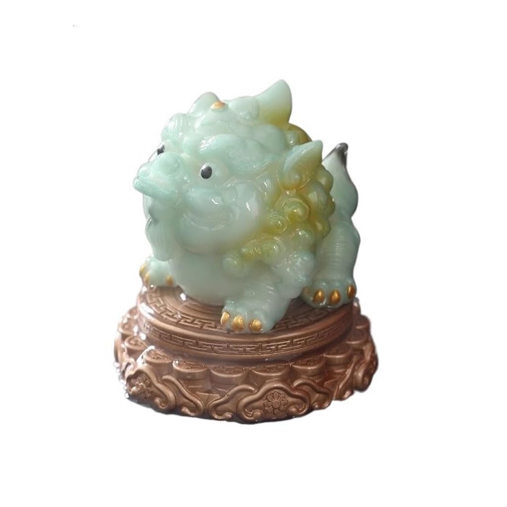ENGENDER Kung Fu Tea Pet Household Tea Table Can Be Rotated, The Coffee Changes Color, The Pet Attracts Wealth, The Decoration Is