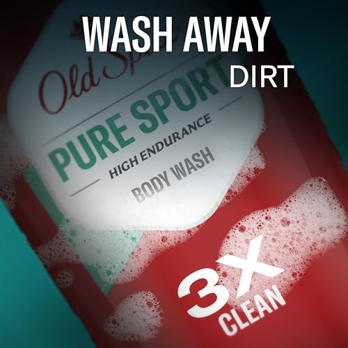 Old Spice Refreshing Body Wash for Men, High Endurance, 3X Defense, 24/7 Shower Fresh with Long Lasting Scent, Pure Sport Scent, 24 oz (Pack of 2) - Image 6