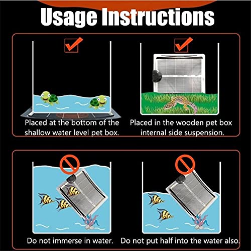 5-45W Terrarium Reptielen Warmte Mat Klimmen Huisdier Verwarming Warme Pads Verstelbare Temperatuur Controller Mats… - Afbeelding 5