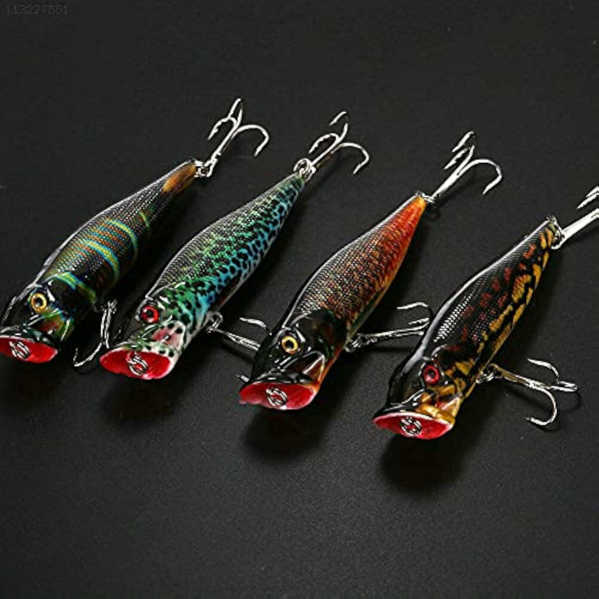 Imported Fishing Tackle Floating Popper Bionic Bait Lure