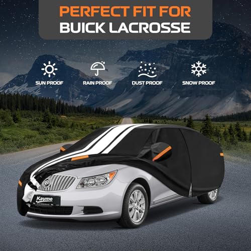 Image of Kayme Heavy Duty Car Cover for Buick Lacrosse (2004-2020) Waterproof