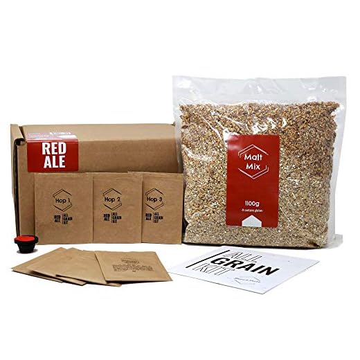 Recette Bière Red Ale | Recharge Brassage | Malts & Houblon | Tout Grain matières premières | Fabrication Bière Maison | NOTICE EN FRANÇAIS