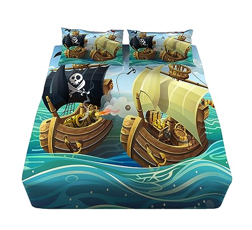 Seuwiaeh Lenzuolo con Angoli Singolo 90x200cm