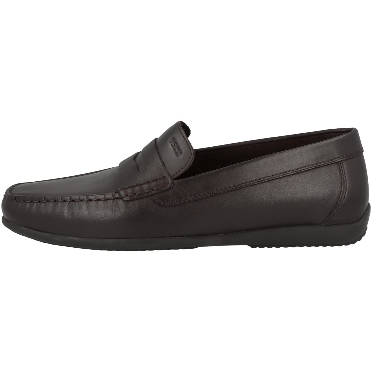 Geox Mens U Ascanio Moccasins, Coffee, 10.5 UK