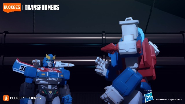 Amazon.com: BLOKEES Transformers Galaxy Version 03 The Autobot Run
