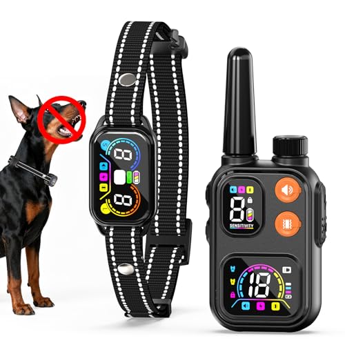 2-in-1 Dog Shock & Bark Collar