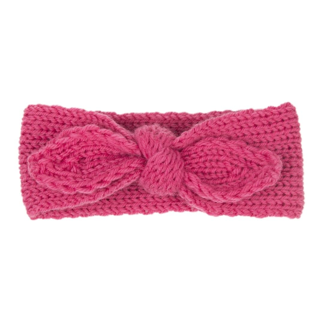 Elastische Turban-Schleife für Kleinkinder: 4 Haar-Accessoires, Baby-Strick