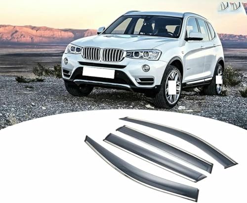 Déflecteurs de vent pour vitres latérales BMW X3 F25 11-17 - 2