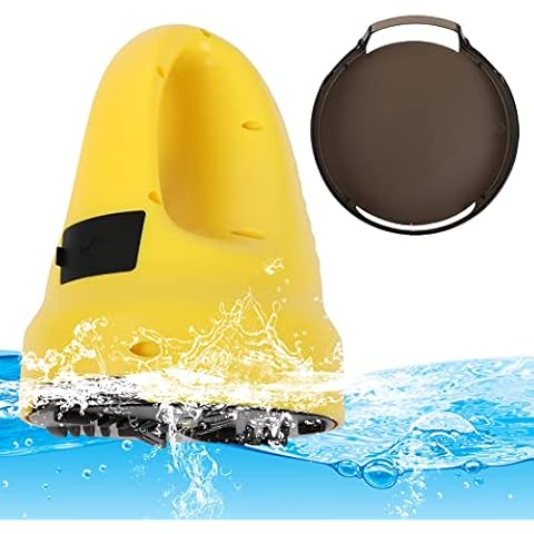 BOHISEN Bohisen Electric Ice Snow Scraper for Car, USB Charging Car Deicer Electric with 3000mAh Battery, Time-Saving, Fast Deicing to Remove Car Window Windshield Frost, Ice, Snow (Yellow) Cover