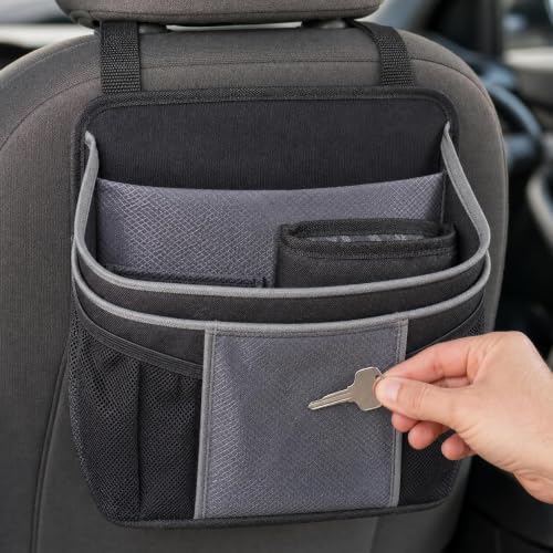 Bolsa Plegable para Asiento Coche - Almacenamiento de Accesorios 7