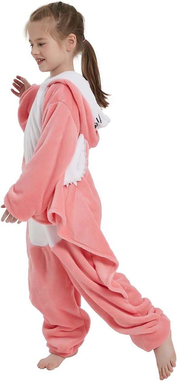 Flying Squirrel Onesie Kids Plush Animal Costume One Piece Pajamas Girls Teen Halloween Cosplay Sleepwear - Image 6