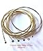 Legato Acoustic Guitar Strings Set (3 Pack) Phosphor Bronze 75/25 Normal Light 11-52 with 6 Assorted Picks Bundle for Acoustic and Electric Acoustic Guitars