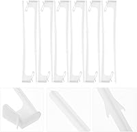 Vista 5 de Yardwe Soporte para poste de bandera de ventana de automóvil, 12 unidades, plástico de 17.3 in, estructura de clip de fácil instalación