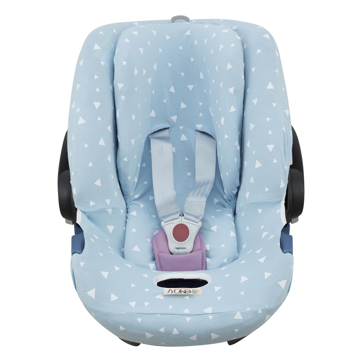 JYOKO KIDS Funda Compatible con Romer Kidfix II XP SICT kidfix2 S, Kidfix Z - Line (CON OJAL, FLUOR HEART) — view 28